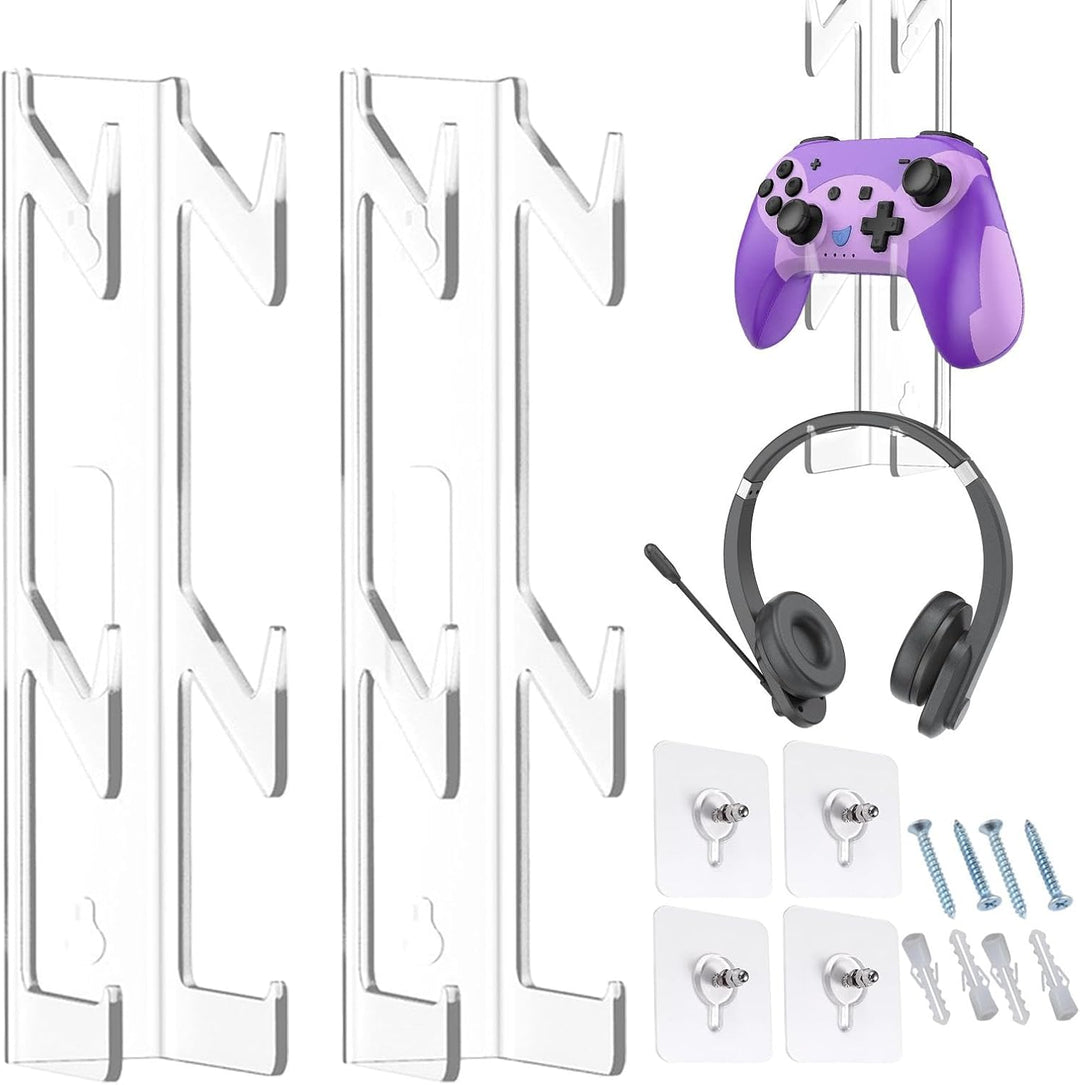 Generisch Wand-Controller-Halter - Aufbewahrungsregal Wandhalter - Acryl-Rack, 3-lagig, mit Schraube