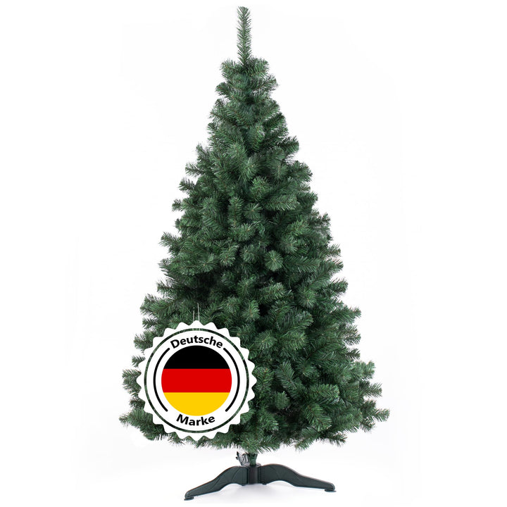 Künstlicher Weihnachtsbaum 150 cm Grün Tannenbaum Christbaum Tanne Unecht Weihnachtsdeko DecoKing Le