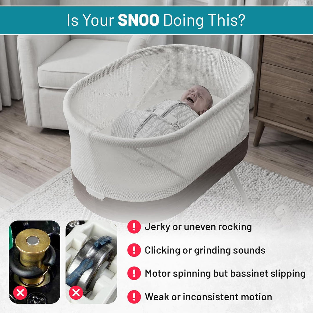 Reparatur-Set für Snoo Smart Sleeper Wiege (O-Ringe und komplettes Werkzeug-Set)