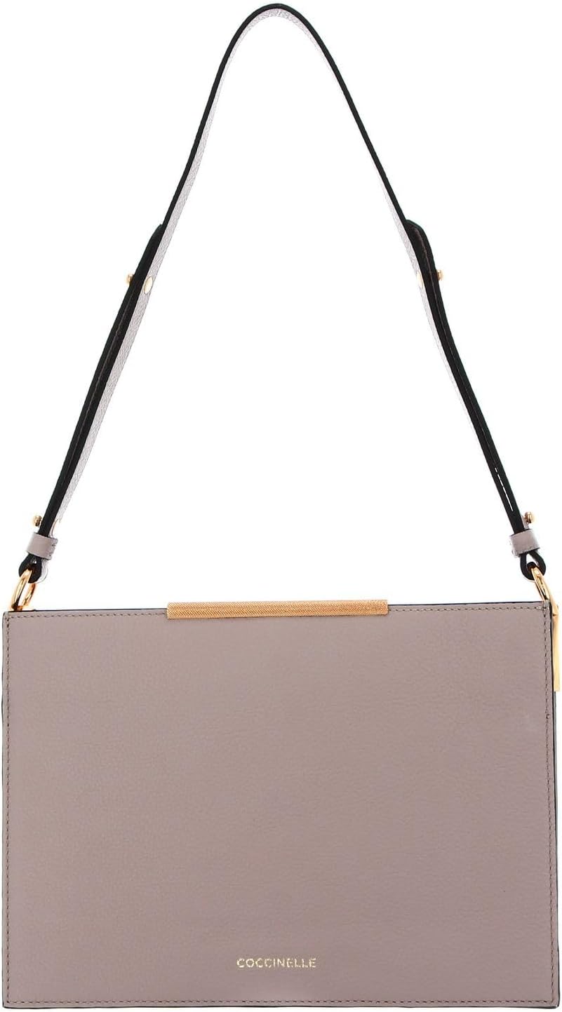 Coccinelle Delices Flat Shoulder Bag Powder Pink