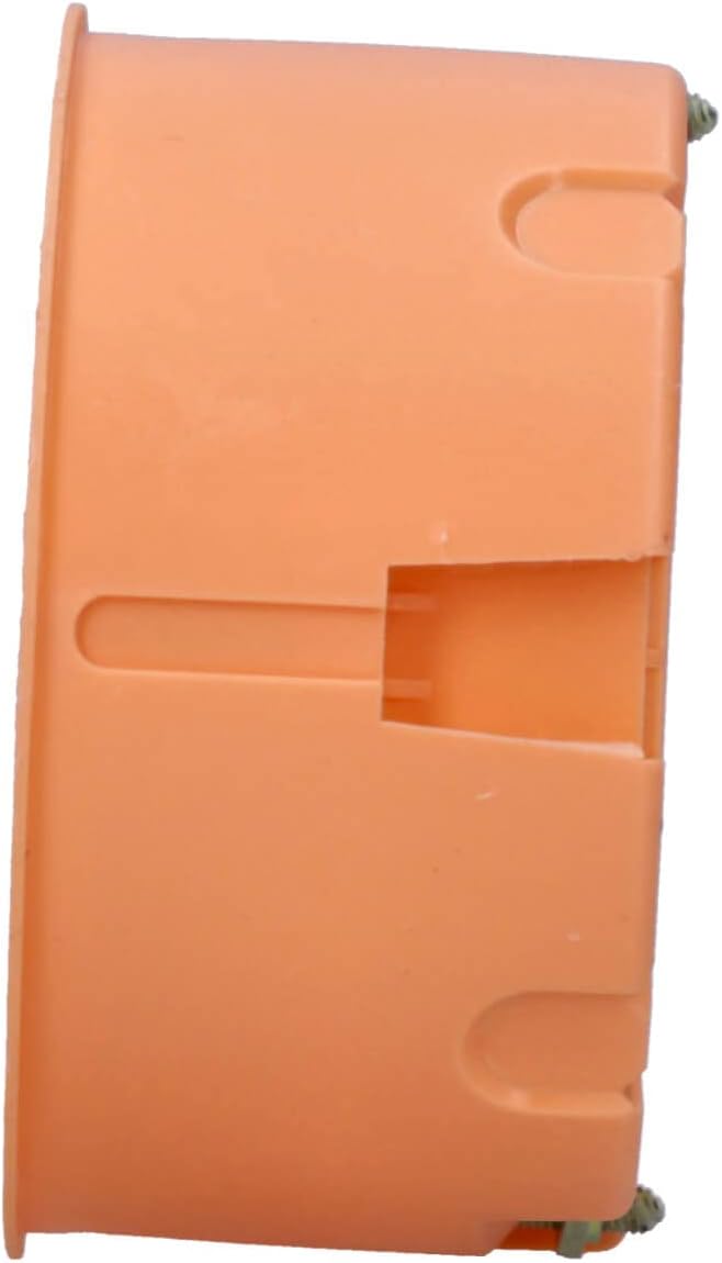 Voxura Hohlwanddose Gerätedose Schalterdose Abzweigdose Orange Unterputz UP HW Ø 68mm 35mm Tiefe fla