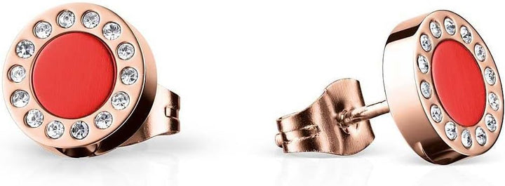 BERING Damen Ohrring - rosé gold glänzend 707-349-05