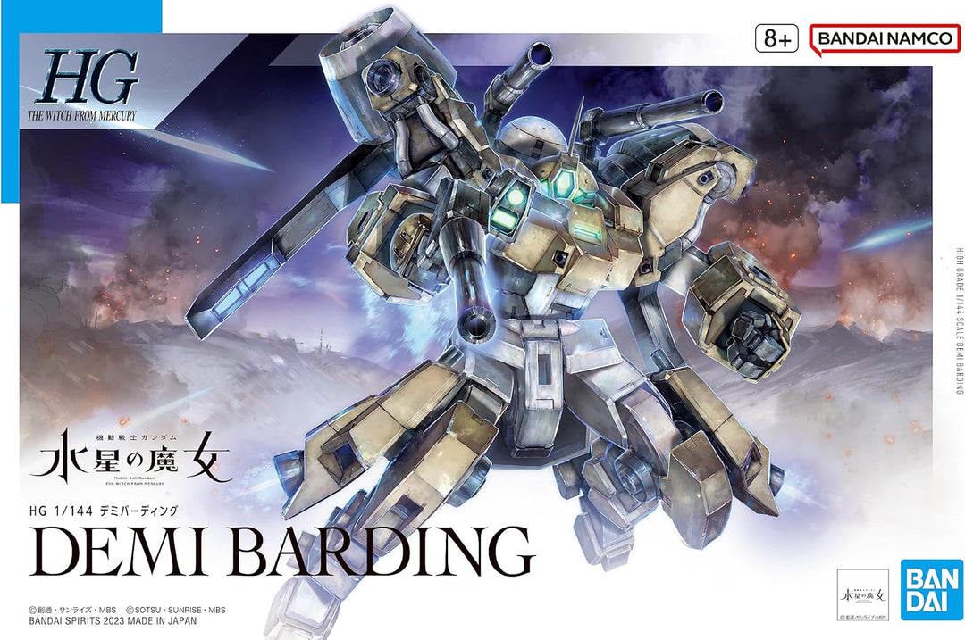 Gundam The Witch from Mercury - HG 1/44 Demi Barding - Modellbausatz Multi Color, Multi Color