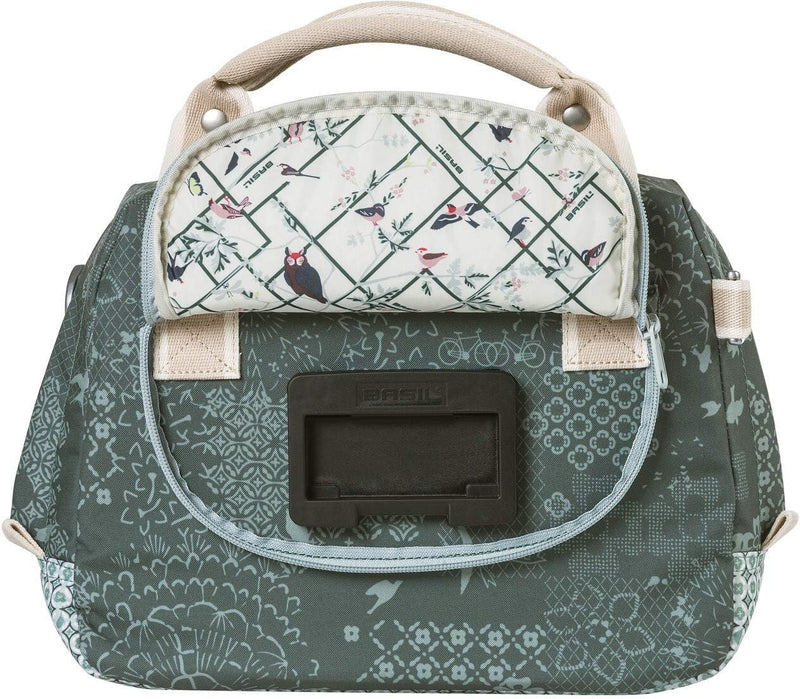 Basil Unisex-Adult Go Doppelpacktasche, Grün, 35 cm x 16 cm x 38 cm