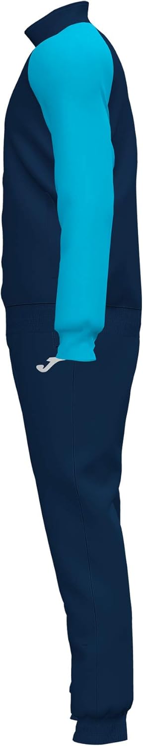 Joma Herren Chaqueta Con Capucha Academy Iv Kapuzenpullover, marine türkis fluor
