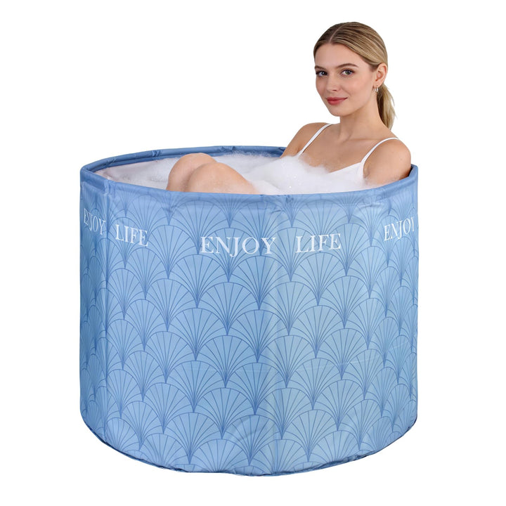 Simcat Tragbare faltbare Badewanne, Eisbadewanne für Kaltwassertherapie, Training, Badezimmer, freis