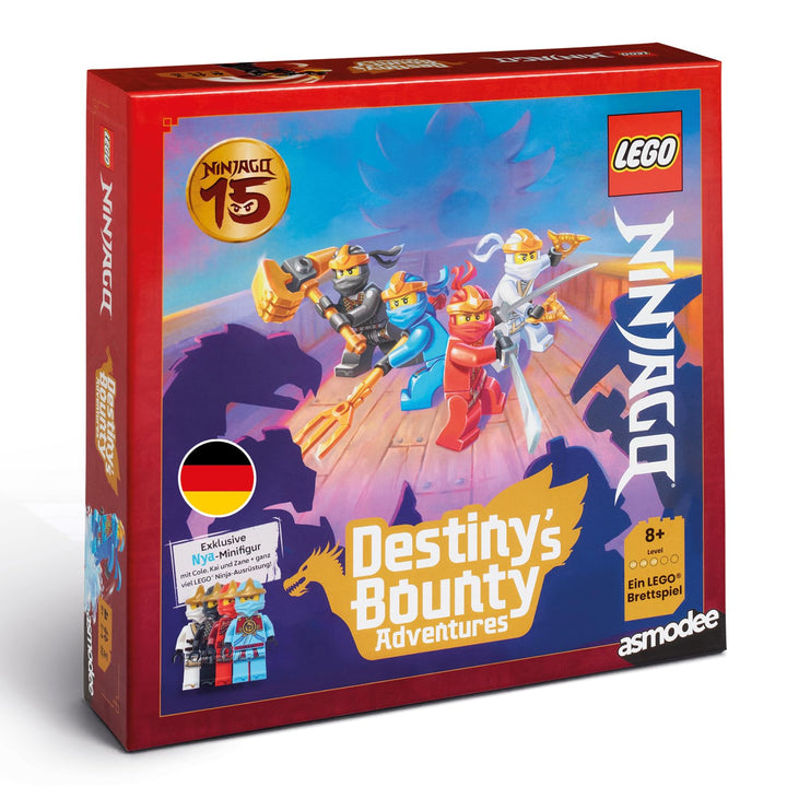 Asmodee LEGO® Ninjago: Destiny’s Bounty Adventures! Offizielles LEGO Ninjago-Brettspiel, Kooperative