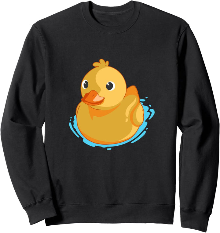 Enten Geschenk Gummiente und Entenküken Geschenk Sweatshirt