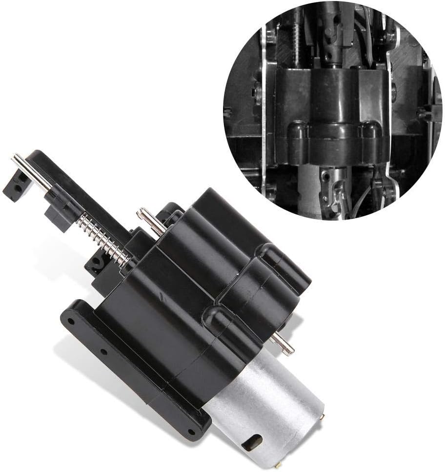 Dilwe Speed Gearbox Shift Servo, Metall Speed Gearbox Shift Servo Upgrade Teile für 1/16 WPL RC