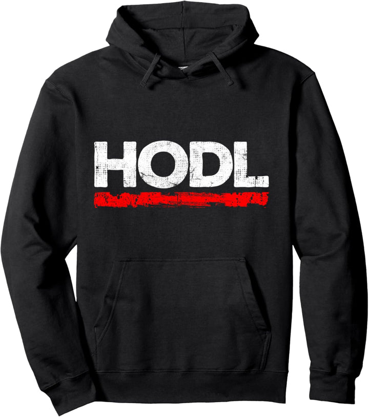 HODL Crypto | HODL es einfach Pullover Hoodie