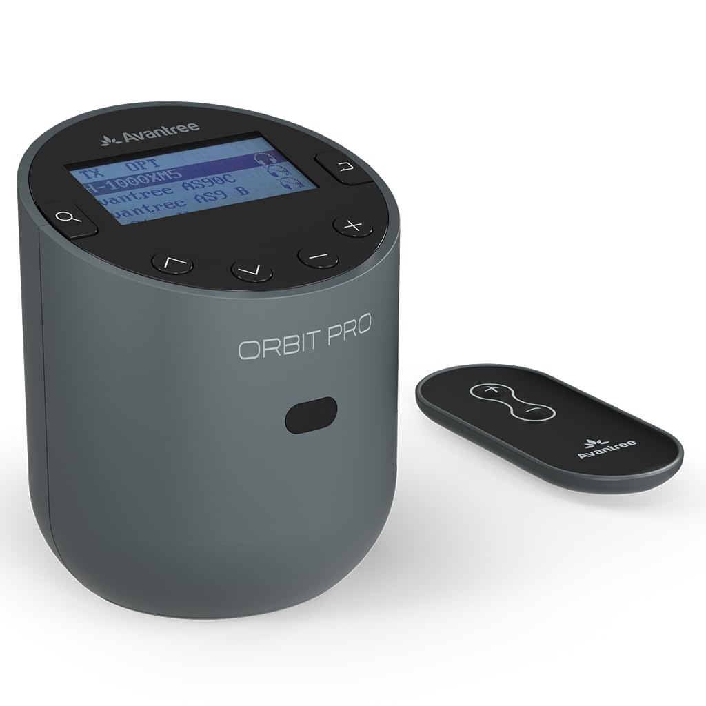 Avantree Orbit Pro - Bluetooth Audio Transmitter für TV mit Optischem oder AUX-Audioausgang (Inkl. S
