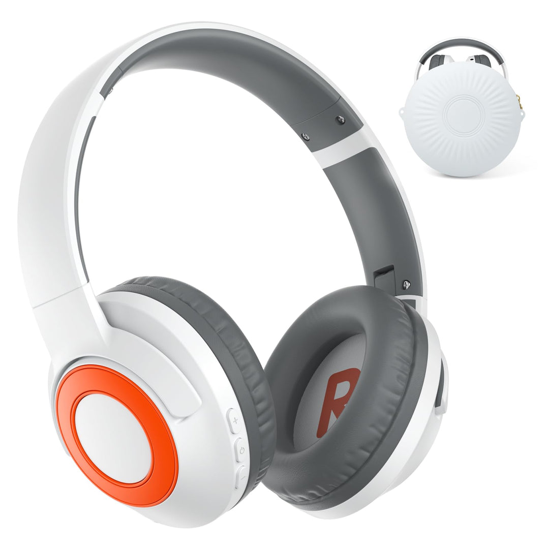 Kopfhörer Kinder Bluetooth | Noise Cancelling Kopfhoerer Kinder | 60h Spielzeit, Leicht über Ohr Kin