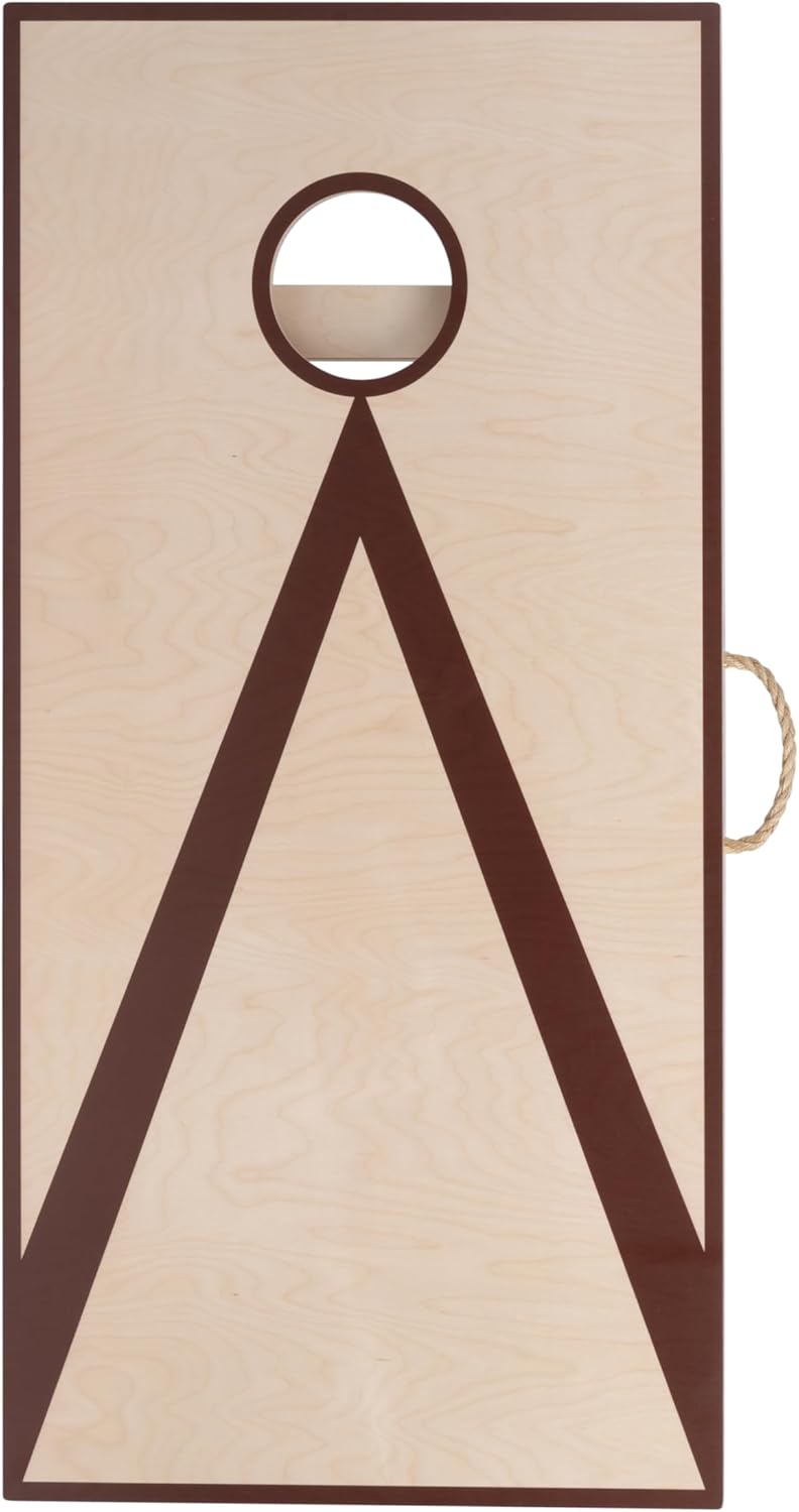 Engelhart Cornhole Einzel Wettkampf 120 × 60 cm Kiefer-/Birkenholz inkl. 2 × 4 Wurfsäckchen