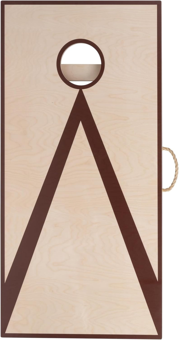 Engelhart Cornhole Einzel Wettkampf 120 × 60 cm Kiefer-/Birkenholz inkl. 2 × 4 Wurfsäckchen