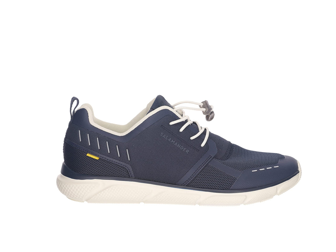 Salamander Herren Ponthus Flacher Slipper 43 EU Weit Navy, 43 EU Weit Navy