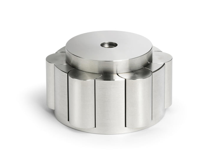 Dynavox Plattenspieler-Stabilizer PST450, hochwertiges Schallplattengewicht aus Edelstahl, anpassbar