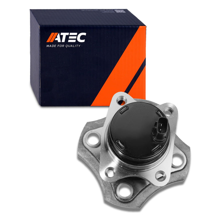 ATEC Germany 1x Radnabe hinten Radlagersatz mit ABS-Sensor, Kompatibel mit TOYOTA YARIS (_P1_),YARIS