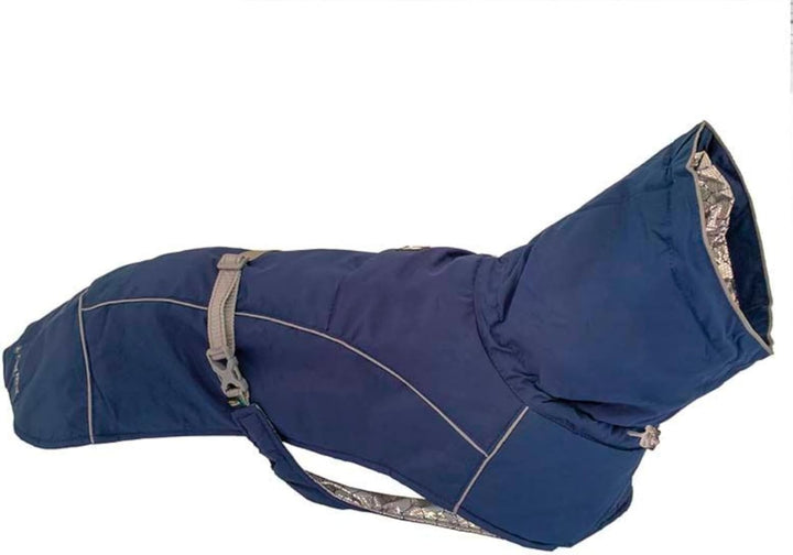Croci Hiking Hundemantel, wasserdicht, für Hunde, Makalu, wärmeregulierendes Futter, dunkelblau, 45