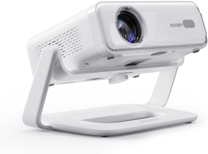 Aurzen Eazze D1 Smart Beamer und 180° Verstellbarer Projektor-Ständer im Bundle – Heimkino-bereit, k