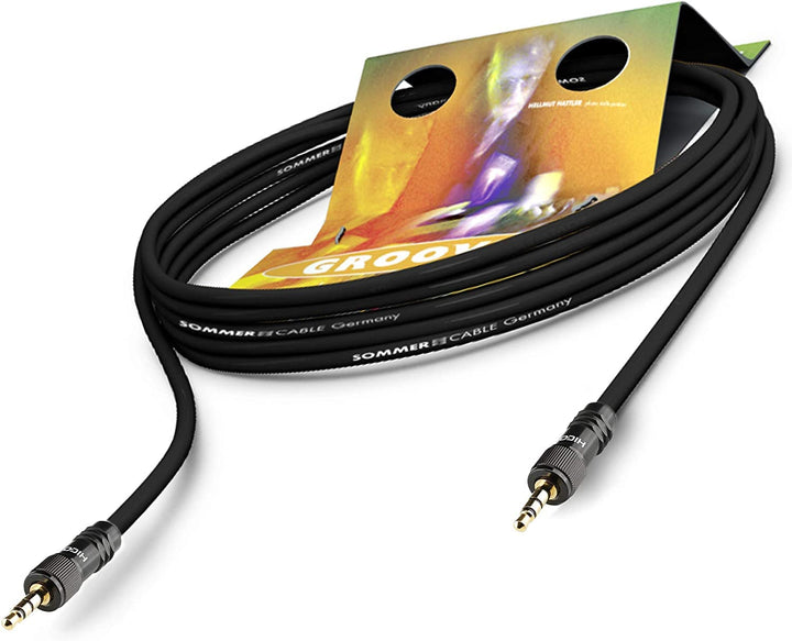Sommer Cable Patchkabel SC-Goblin Mini-Klinke auf Miniklinke 2x HICON HI-J35S-SCREW-M (0,25m) | GOCU
