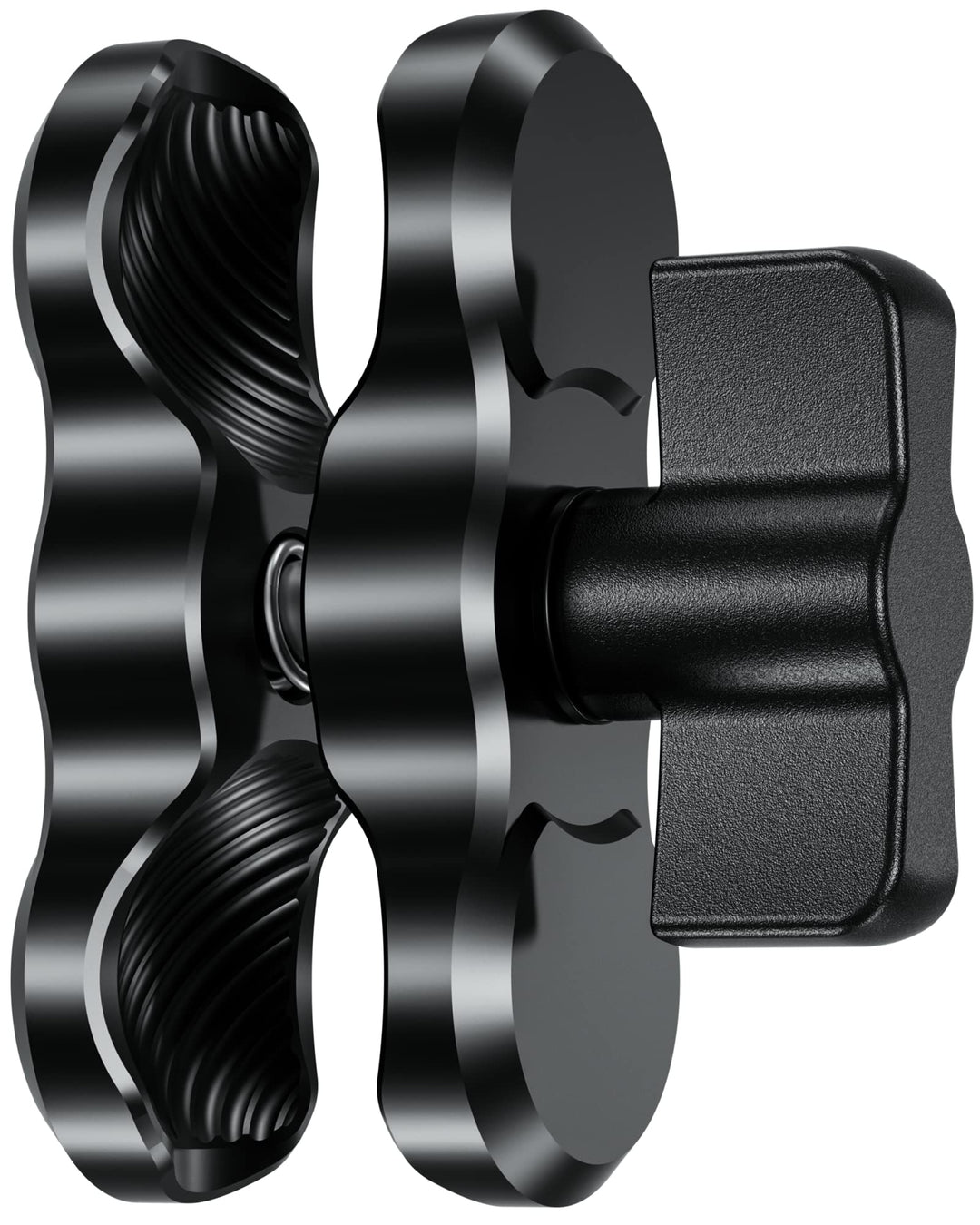 BRCOVAN Aluminiumlegierung Doppelsockelarm (Kurzer Arm) Kompatibel mit RAM Mounts B Grösse 1 Zoll Ku