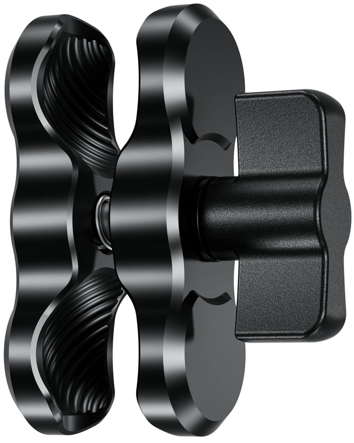 BRCOVAN Aluminiumlegierung Doppelsockelarm (Kurzer Arm) Kompatibel mit RAM Mounts B Grösse 1 Zoll Ku
