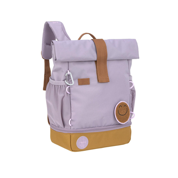 LÄSSIG Kindergartenrucksack Kinderrucksack Rolltop mit Brustgurt wasserabweisend, 11 Liter/Mini Roll