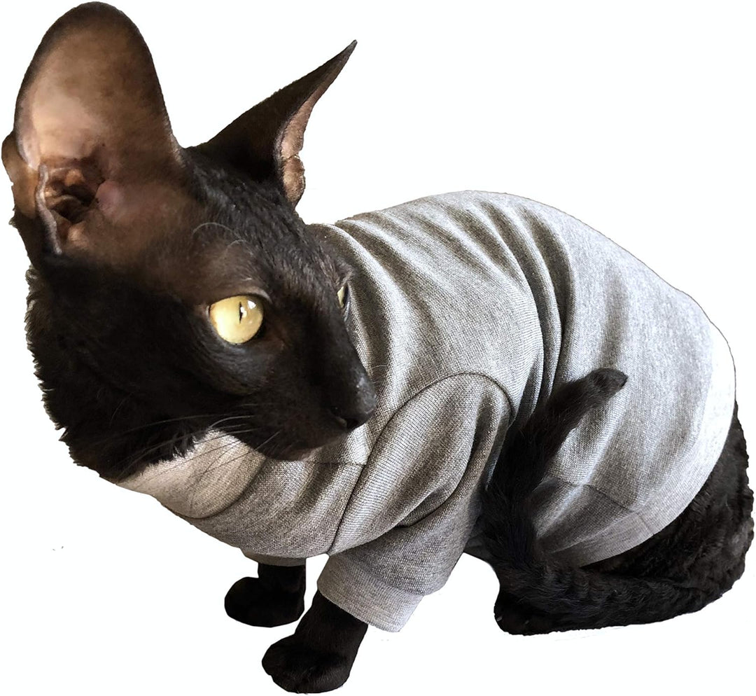 Kotomoda Katzen Kleidung Baumwollpullover Trautes Heim, Glьck allein. (XL), XL