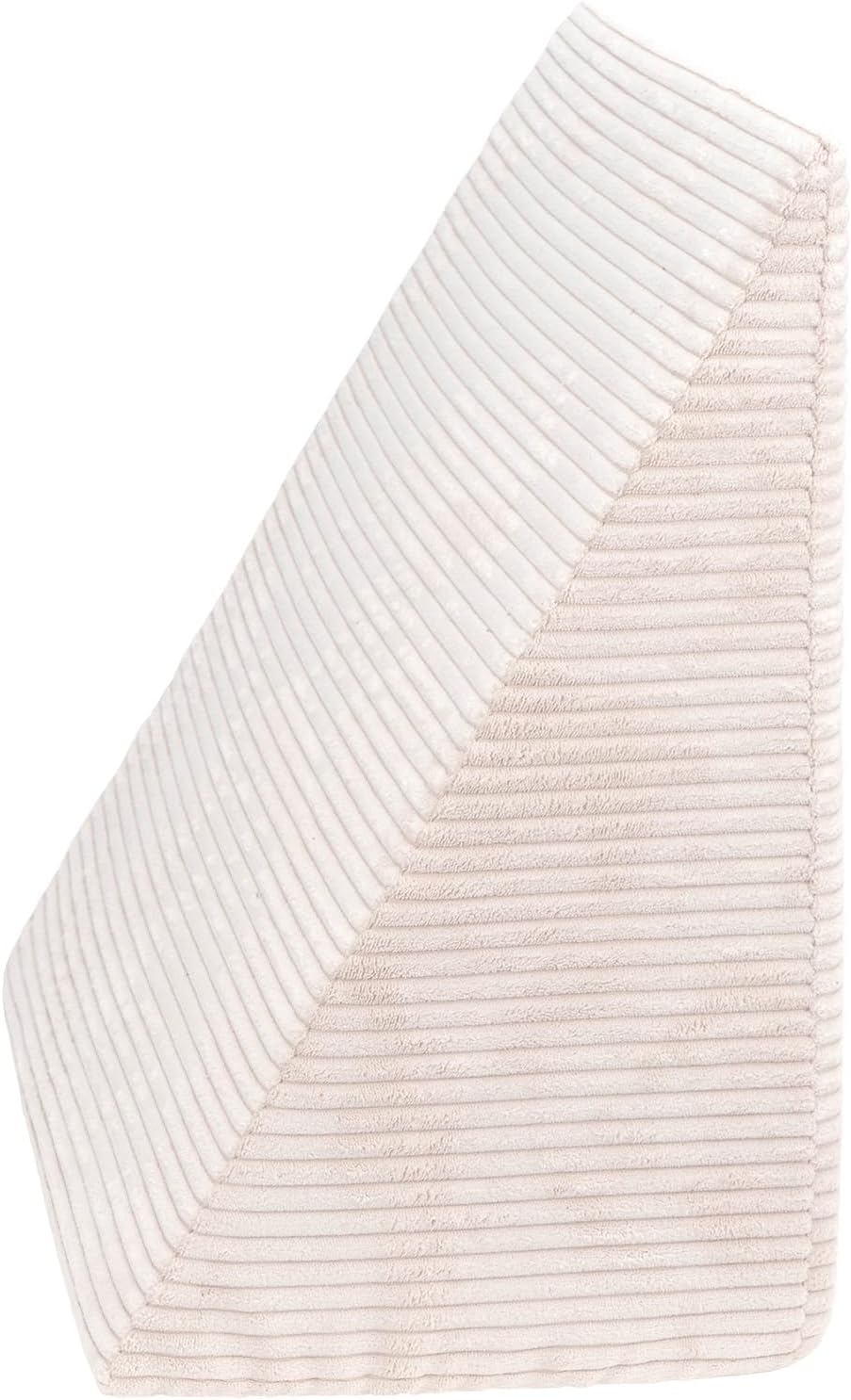 Selfitex Breitcord Keilkissen 60x50x30 cm, Made in Germany, bequemes Lesekissen, Rückenkissen, ergon