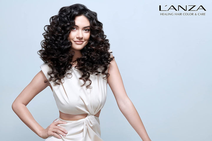 L'ANZA Feuchtigkeitsspendende Lockenkur - Leave-in Creme für mehr Feuchtigkeit, bändigt krauses Haar