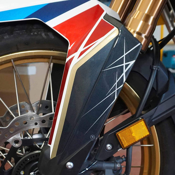 labelbike - 3D-Aufkleber-Set für den vorderen Kotflügelschutz, kompatibel mit Honda Africa Twin 1100