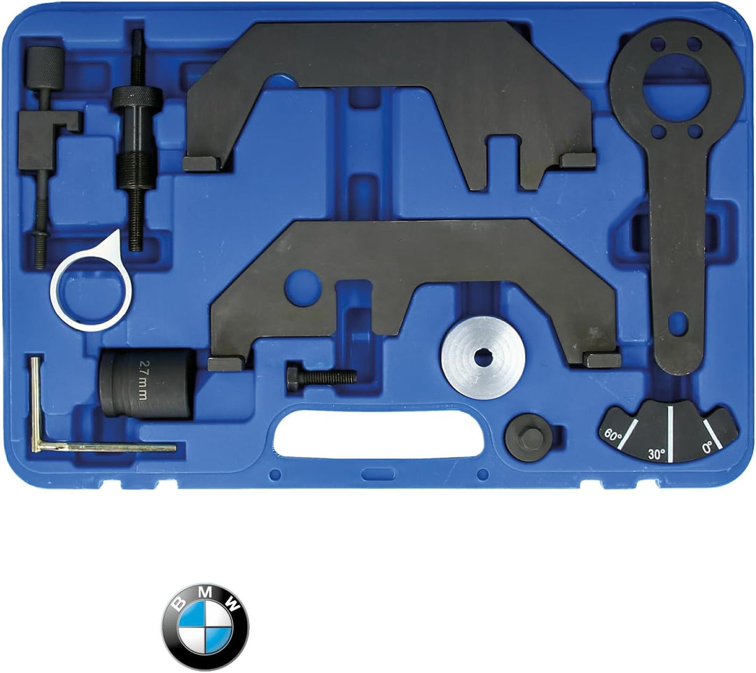 BRILLIANT TOOLS BT591810 Motor-Einstellwerkzeug | für BMW | N62/N73 | 12-tlg. [Powered by KS TOOLS]
