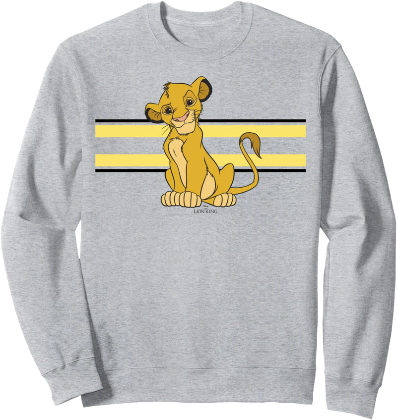 Disney The Lion King Simba Stripe Portrait Sweatshirt