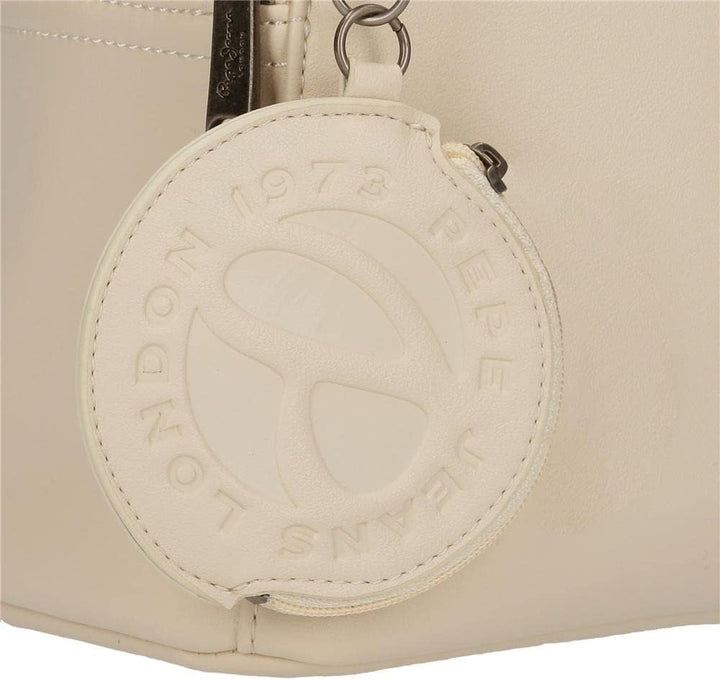 Pepe Jeans Damen Salma Gepäck- Messenger Bag Einheitsgrösse Beige, Einheitsgrösse Beige