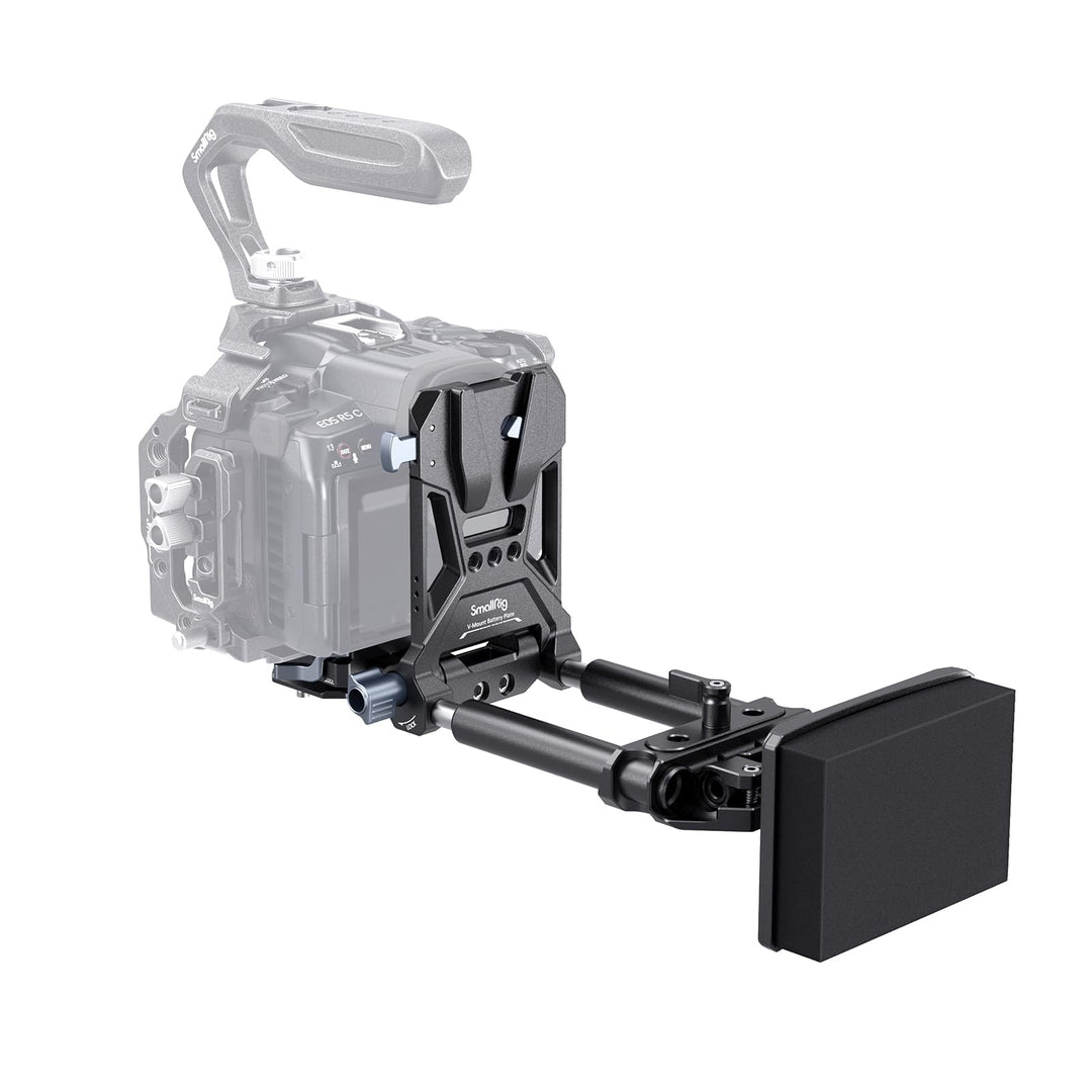 SMALLRIG V-Mount Battery Plate, V-Lock-Akku Mounting Plate mit Schnellwechselplatte für Arca, Brustp