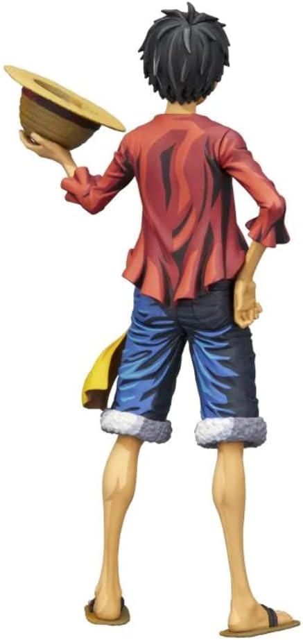 BANPRESTO One Piece Actionfigur Monkey. D. Luffy aus Kunststoff. Manga Dimensions