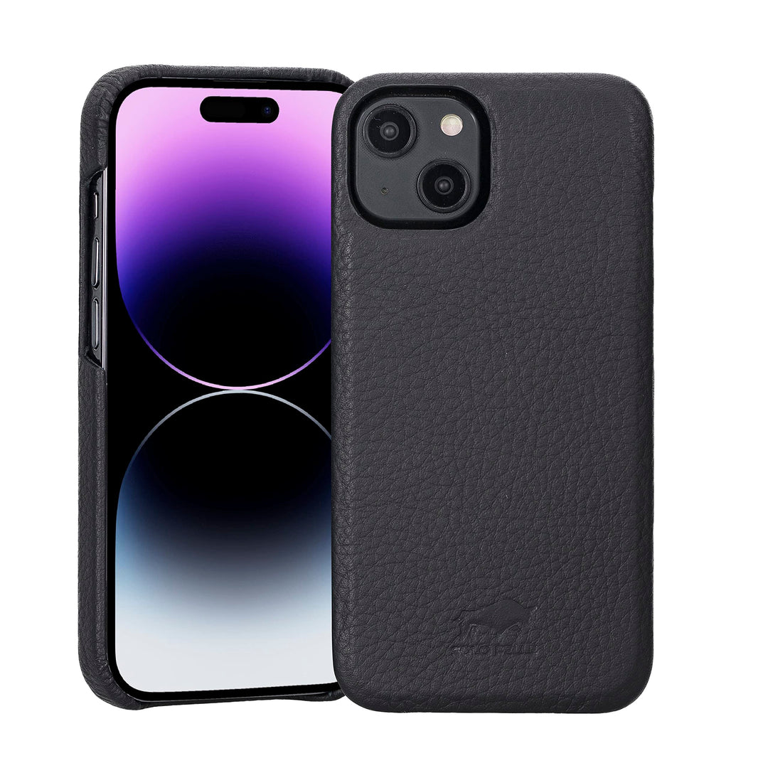Solo Pelle Lederhülle für das iPhone 14 in 6.1 Zoll Princeton Case Leder Hülle Ledertasche Backcover
