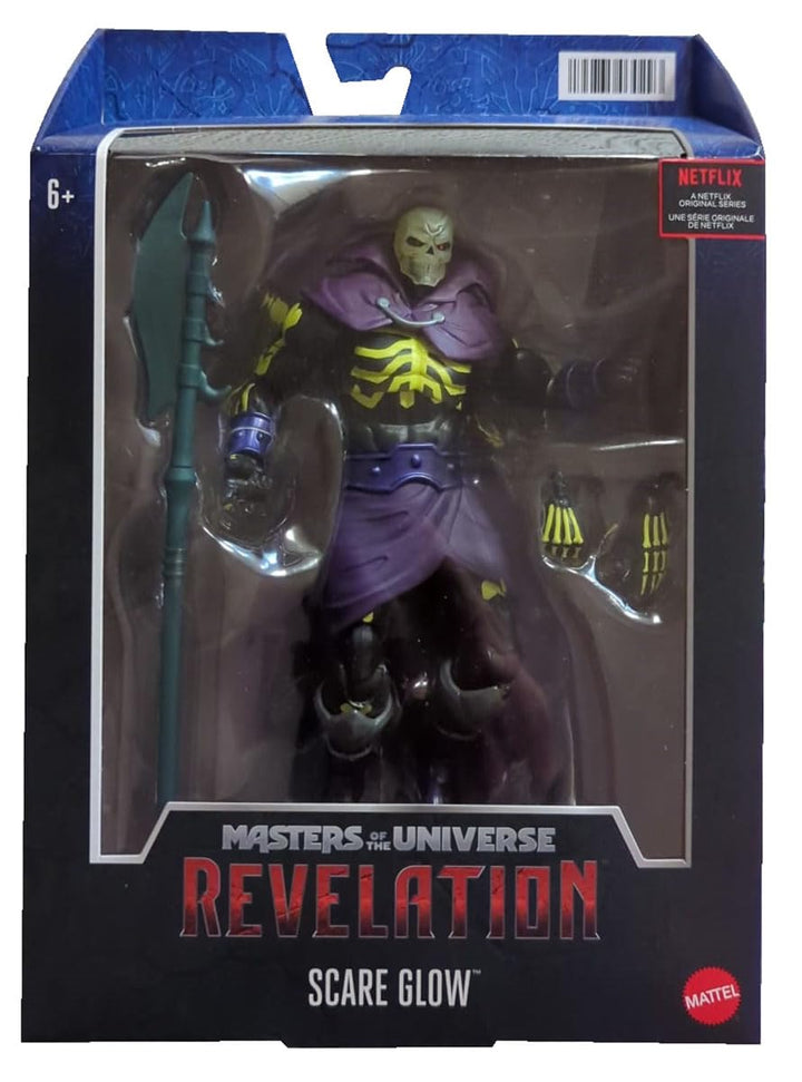 Masters of the Universe Masterverse Scare Glow Action Figure 7-in MOTU Battle Figures for Storytelli