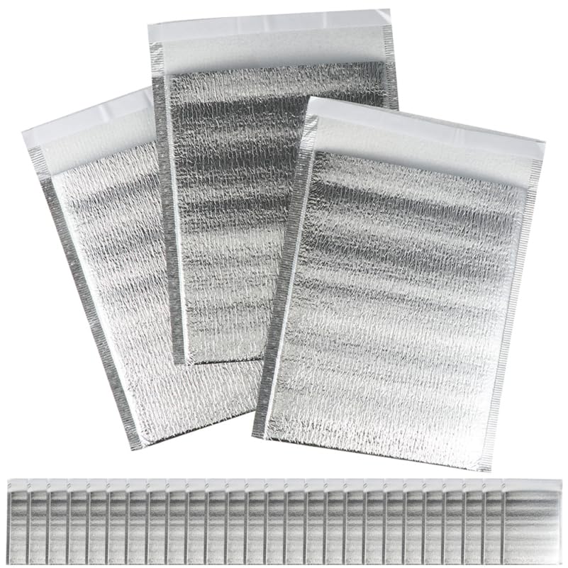 300 StüCk Isolationsbeutel Aus Aluminiumfolie Und Epe-Schaumstoff Tragbare WäRme- Und KäLteschutzbeu
