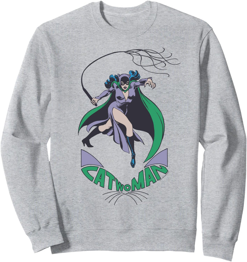 Batman Catwoman With a Whip Sweatshirt