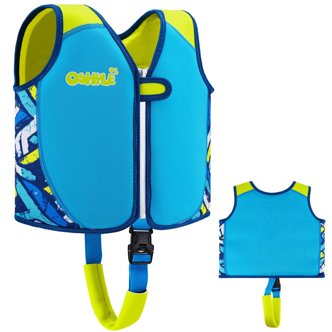 Kinder Schwimmweste - Jungen Mädchen Neopren Schwimmen Jacke Kleinkind Schwimmen Floating Neopren Sc