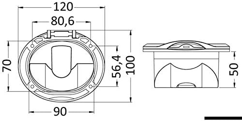 Box doccia nuvola con doccia keji-tubo nylon 4m