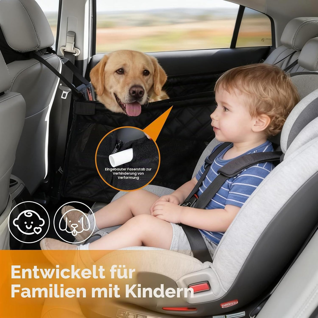 Hunde Autositz, Wasserdichter Rutschfester Haustier Autositz Hund, hundesitz Auto rückbank, Hundeaut