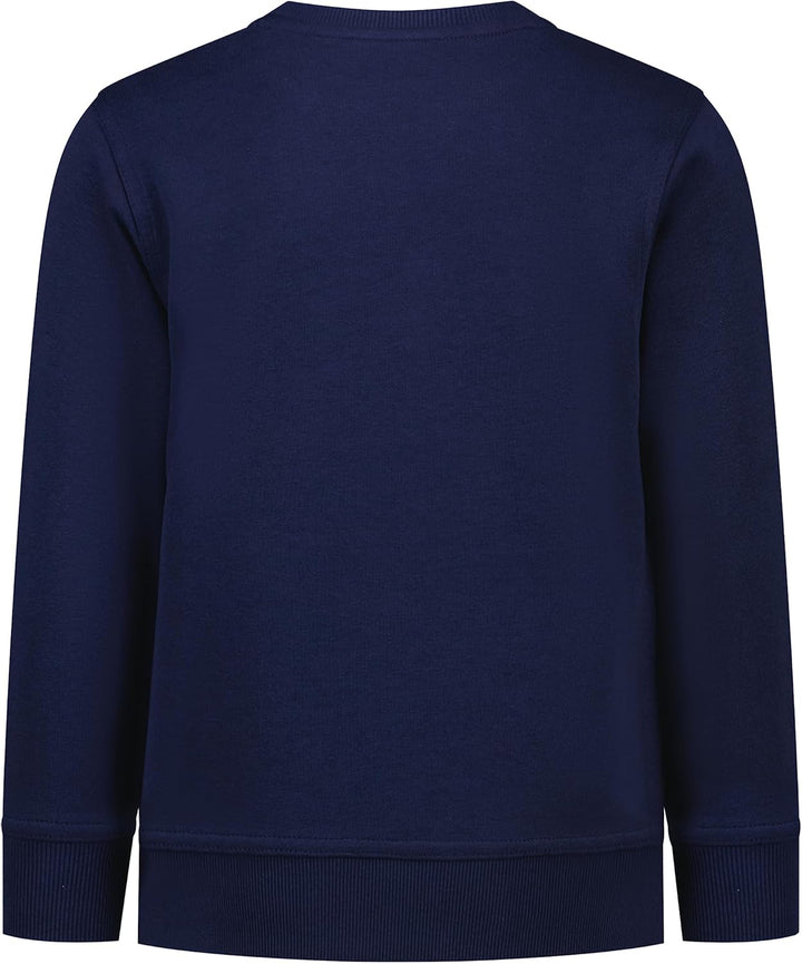 SALT AND PEPPER Jungen Boys Sweat Baustelle Emb Sweatshirt 104-110 Blau, 104-110 Blau