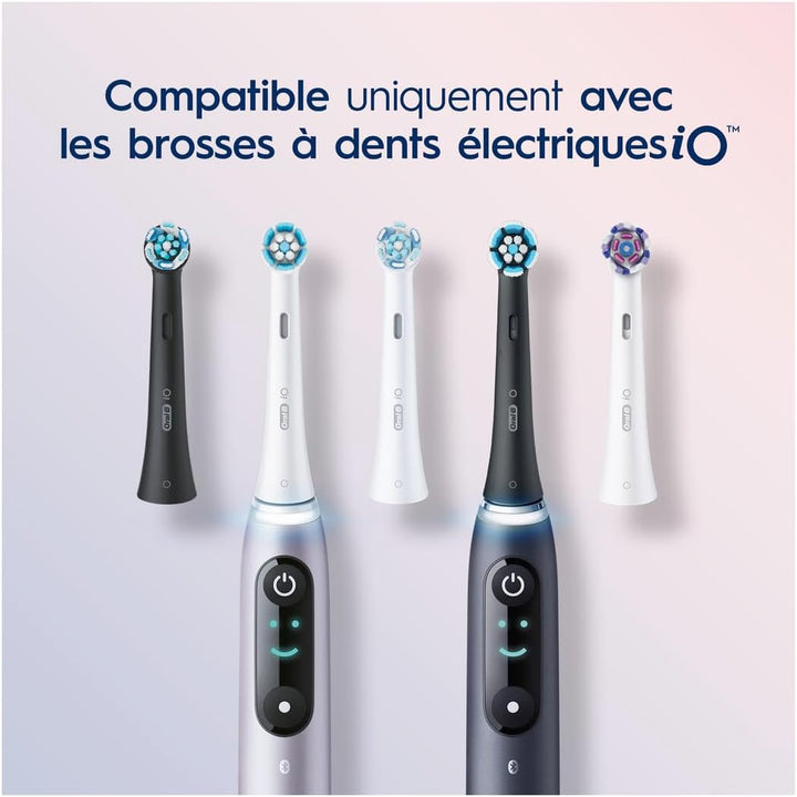 Oral-B Set mit 2 iO Gentle Care Bürsten Weiss, Weiss