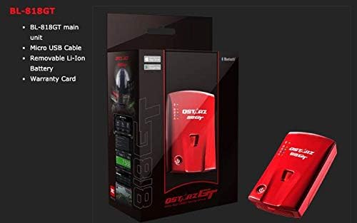Qstarz BL-818GT GPS Empfänger Fahrzeugtracker Rot