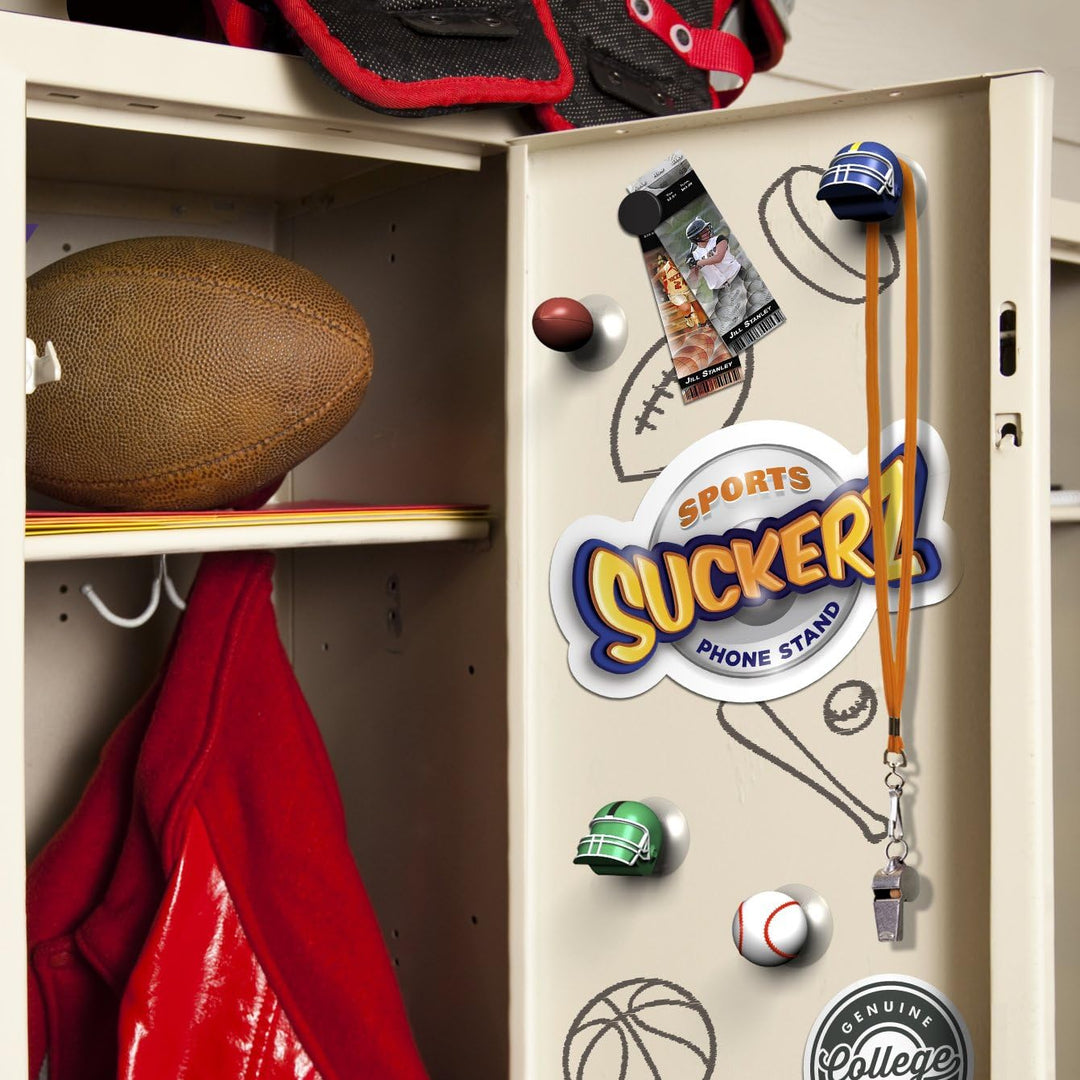 NFL Sports Suckerz New York Giants Football & Helmet Phone Stand