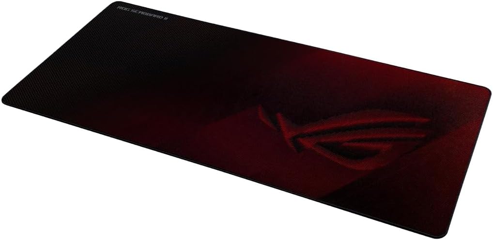 Asus ROG Scabbard II Gaming Mauspad (XXL, wasserabweisend, gegen Ausfransen geschützte Nähte, rutsch