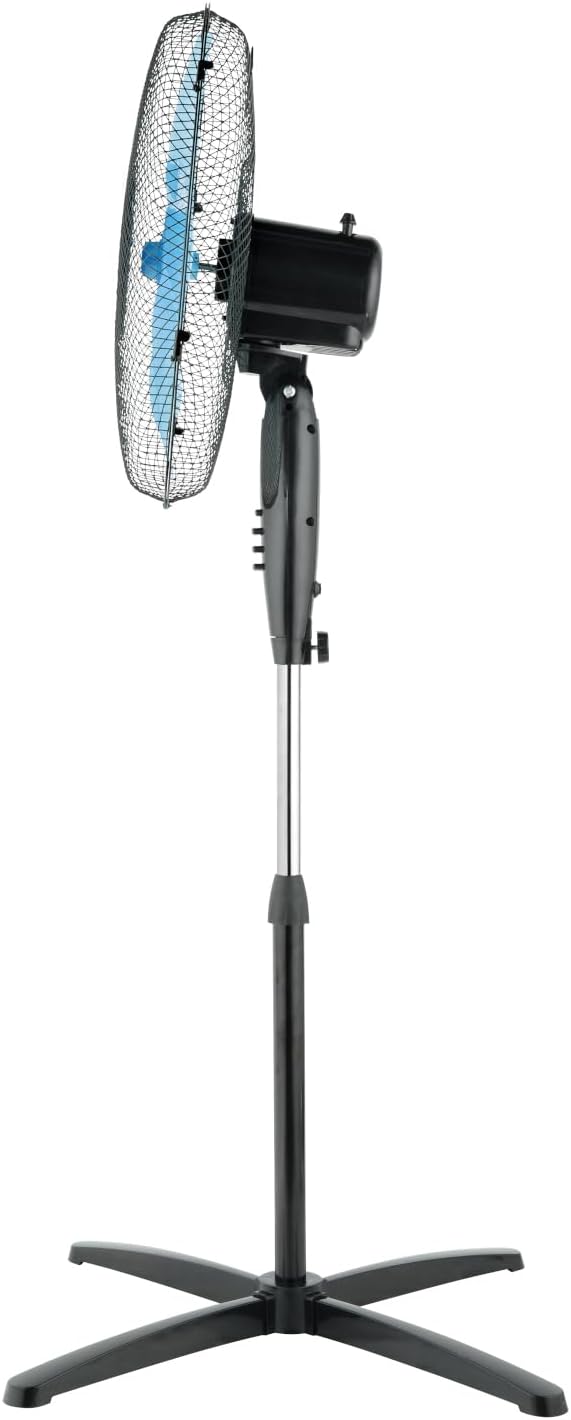 Ardes - AR5ST40PN Standventilator STEELO 40N 5 Flügel - Bodenventilator 40 cm Oszillierend mit verst