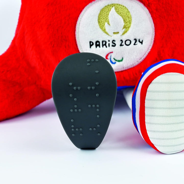 Doudou et Compagnie JO2505 Phryge, Bonnet phrygien Maskottchen Made in France der Paralympischen Spi